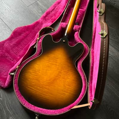 1990 Gibson ES-347 Flamed Maple Body Tobacco Burst with Original Case image 9