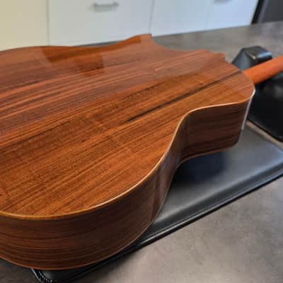 Taylor GS Custom Shop Grand Symphony 1 of 1 Tree Inlay Flame Hawaiian KOA and Hand Select Rosewood Masterbuilt Master Built Presentation American BTO Built-to-Order USA Acoustic-Electric Guitar image 18
