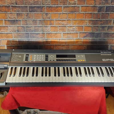 Vintage 1988 Ensoniq EPS Performance Sampler w/ Flight Case, User Manual, 56!! Sound Cards & 2×-Memory Expander image 2