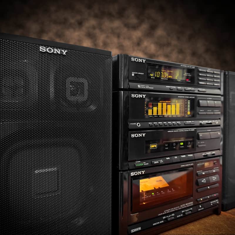 80’s Sony FH-909R SIDE PANEL EDITION Black