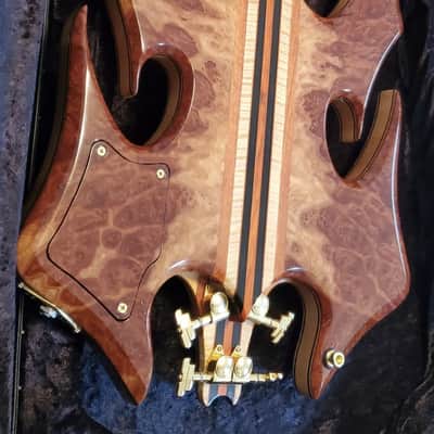 RockHewer Custom Arachnophilia 8 2017 Red Malleé Burl Gloss image 4