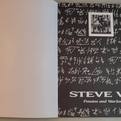 STEVE VAI - PASSION AND WARFARE - JAPAN - BAND SCORE with TAB Book image 4
