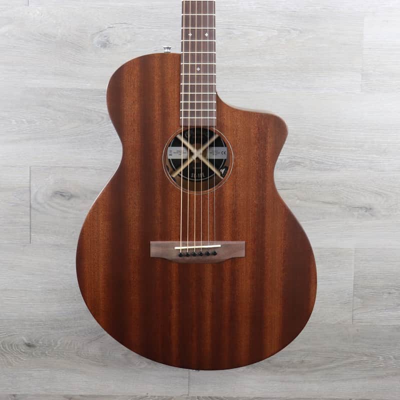 Martin Road Series SC-10E Modern Sapele 2026 Dark Mahogany Acoustic Electric Guitar With Gig Bag and Tuner! image 1