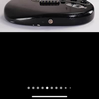 Fender Hardtail Stratocaster 1979 Black All Original w Original HSC image 7