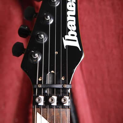 Ibanez EX350 Black Electric Guitar Made in Korea 1990 Pre-Owned image 3