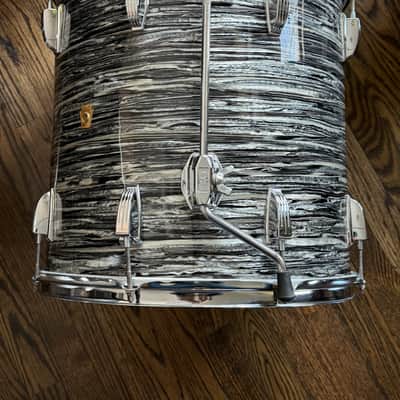 Ludwig Oyster Black Pearl 16x16" Floor Tom 1963-4 image 7