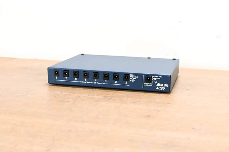 Aviom A-16D A-Net Distributor CG012FW image 1