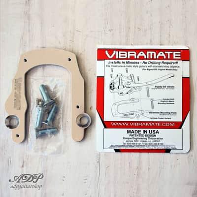 Vibramate V5 Adapter Les Paul Mounting Without drilling for Bigsby B5 Nickel image 3