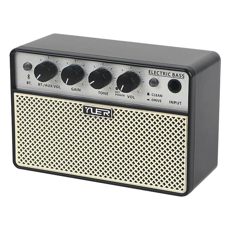 YUER BA-10B Portable Bass Amp Combo 10W/2x175 Akku-Bassverstärker mit Bluetooth image 1