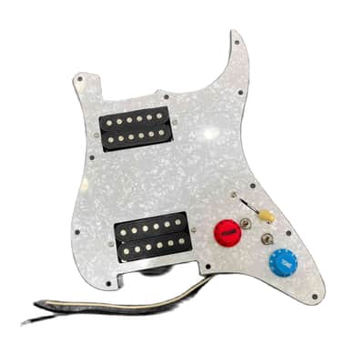 HH White Pearl Stratocaster Strat Style Guitar Pickguard image 1