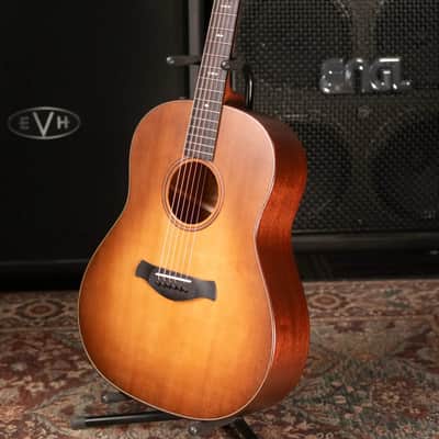 Taylor Builder's Edition 517e Grand Pacific Acoustic/Electric Guitar - Wild Honey Burst with Hardshell Case - Floor Model Demo image 12