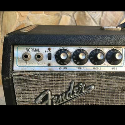 RIF 211 1973 Fender Vibrosonic Reverb Silverface Vintage Cerwin Vega 15" image 2