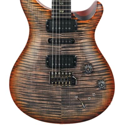 PRS Modern Eagle V Wood Library Satin Ten Top Burnt Maple Leaf 2024 image 5