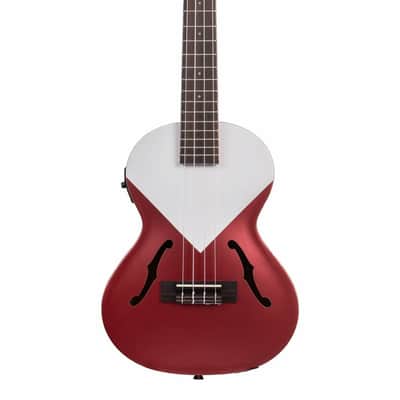 Kala Chicago Red Archtop Tenor Uke image 1