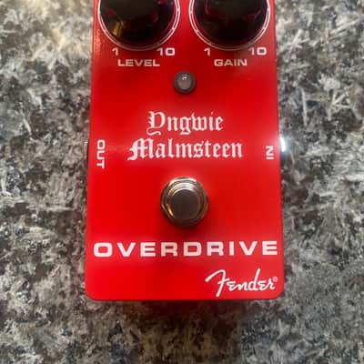 Fender Yngwie Malmsteen Overdrive 2010s - Red image 8