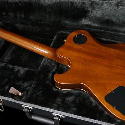 Knaggs Guitars Kenai Hollowbody in Hickory Burst with One-Piece Top image 10