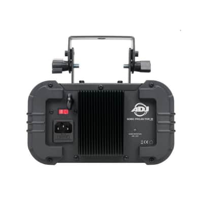 AMERICAN DJ GOBO PROJECTOR IR 4 Interchangeable Gobos / 4 Color Gels with Rotation Knob image 2