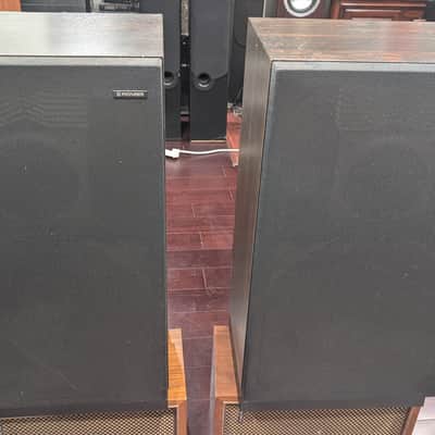 Pioneer Pioneer CS-C9900Vintage Wood Grain Speakers Mid 90 image 7