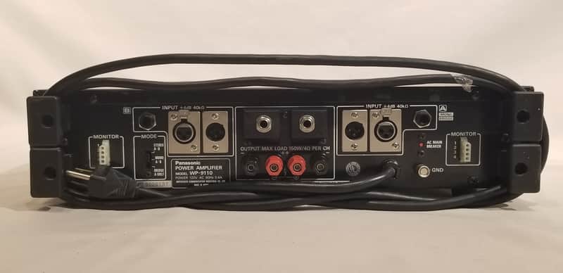 Panasonic Ramsa WP-9110 Power Amplifier - 100 Watt Per Channel