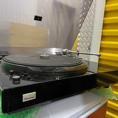 Sansui SR-929 direct-drive turntable 1976-1979 - Black image 1