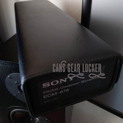 Sony ECM-678 -28dB 40 mV/Pa Extremely sensitive!  Shotgun Microphone image 6