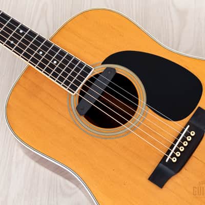2000 Martin Standard Series D-35 Custom Dreadnought Acoustic Guitar w/ Fishman & Active Preamp, Case image 8
