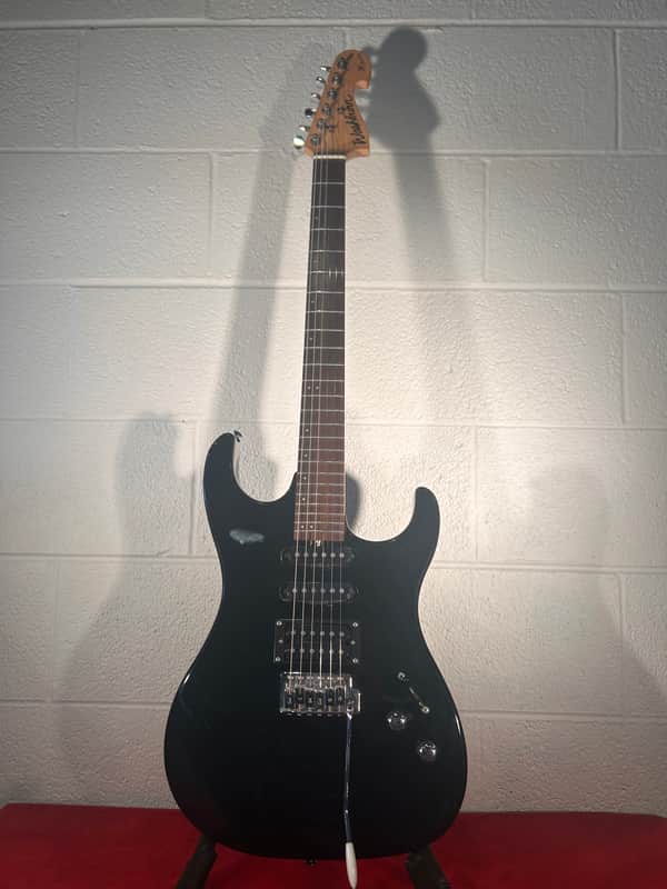 Washburn X-Series HSS 2000s - Black New Strings & Set Up image 1