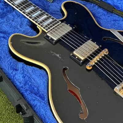 # 2 Gibson Custom Shop Murphy Lab Keith Richards Signature '60 ES-355 Collector's Edition Reissue (Aged, Signed Label) 2026 - Ebony image 1