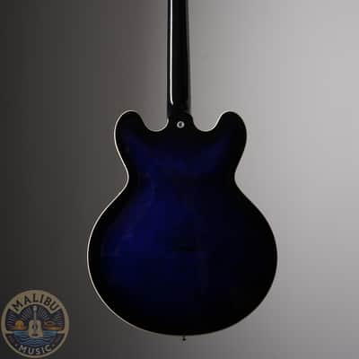 Gibson ES-335 Figured Custom Color Deep Ocean Burst image 4