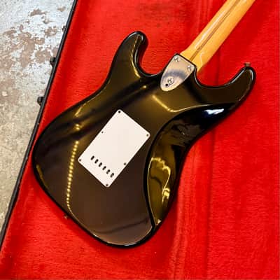 Fernandes Burny Custom Strat c 1970’s blackie original vintage mij Stratocaster japan matsumoku image 12
