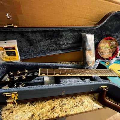 ESP LTD EC-50 Electric Guitar-Red-Open Box Demo W Blemishes/New Tweed King Case image 6