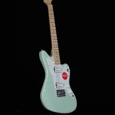 Squier Mini Jazzmaster HH, Maple FB, Surf Green image 8