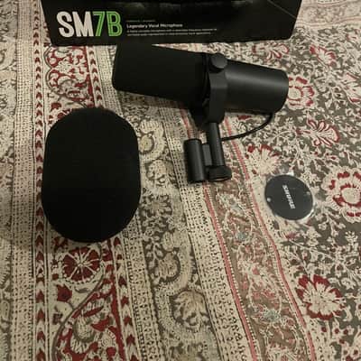 (Mint in Box) Shure SM7B Cardioid Dynamic Microphone 2001 - Present - Black image 2
