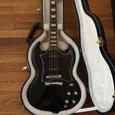 Gibson SG Standard P90 2012 Black Gloss image 2
