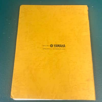 Yamaha CP-70 service manual + block diagram image 3