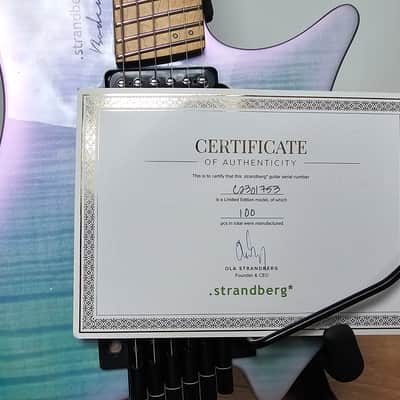 Strandberg Guitars Boden Standard NX 6 Tremolo LE Chameleon Burst image 11