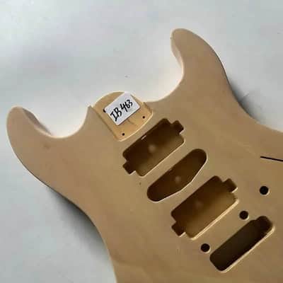 Solid Basswood HSH Guitar Body DIY Project image 2