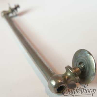 Ludwig 1x Tube Lug 6 3/4"Nickel Marching Snare/Bass/Tom Drum Chicago Vintage 30s image 3