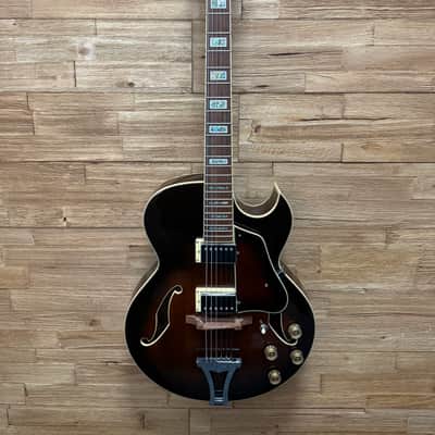 Ibanez AK85-DVS Artcore Hollow Body Guitar 2004 - Dark Violin Sunburst 6lbs 12oz w/non orig hard case image 2