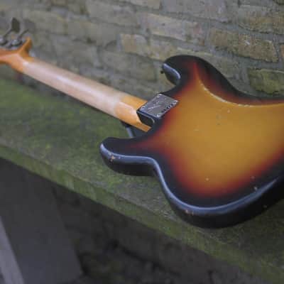 Fender Custom Shop '64 Precision Bass, Relic - Bleached 3-color Sunburst image 10