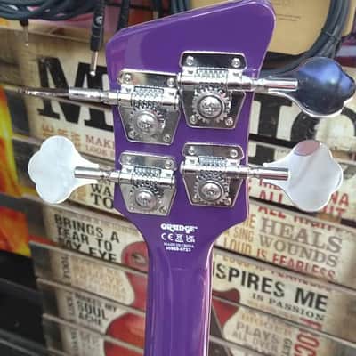 Orange O Bass - Glenn Hughes Signature Edition - in Purple w/ Gig Bag image 5