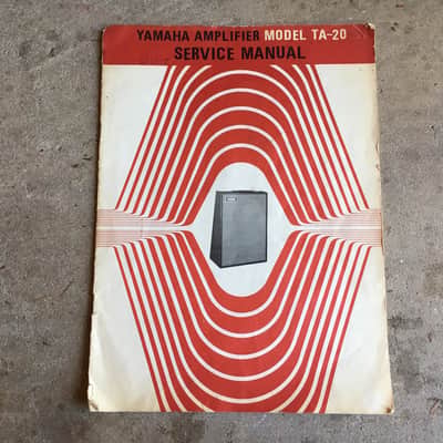 Yamaha TA-20  1968 20 watt vintage "wedge" amplifier super clean and sounds great! image 8