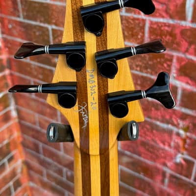 Warrior Dran Michael 5-String Bass 2020 - outstanding Quilty Maple example boy do we luv these Basses ! image 7