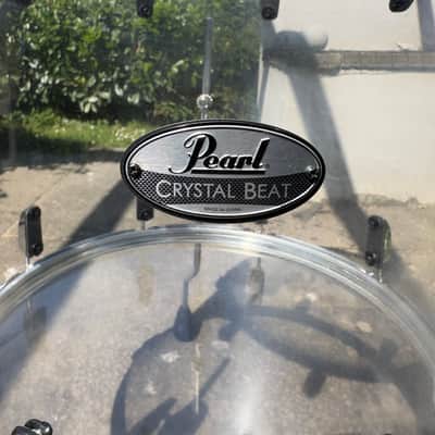 Pearl Crystal Beat 16” x 15” Acrylic Floor Tom Drum image 2