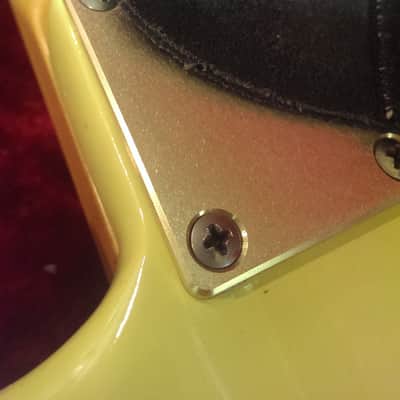 KGC Brass Neck Plate with Strap Button for 4 Bolt Neck, Fender etc image 12
