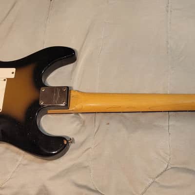 2001 Danelectro Danoblaster Innuendo - Tobacco Sparkle Burst image 2