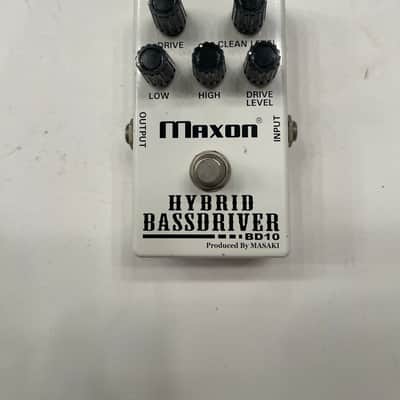 Maxon BD10 Hybrid Bass Driver Overdrive Bassdriver Guitar Effect Pedal image 1