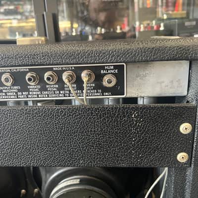 Fender Vintage Silverface Pro Reverb 1978 2-Channel 70-Watt 2x12" Guitar Combo - Just Serviced- Shipping available image 15