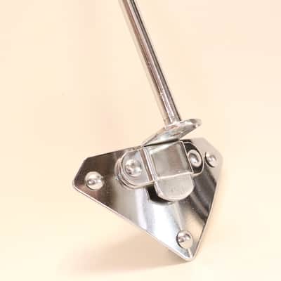 Slingerland Cocktail Drum Slotted Plate with 6" Spade Arm and Cowbell 1960s / INSPECTED & TESTED image 3