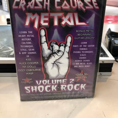Crash Course Media Crash Course Metal Vol. 2 Shock Rock DVD 2008 image 1